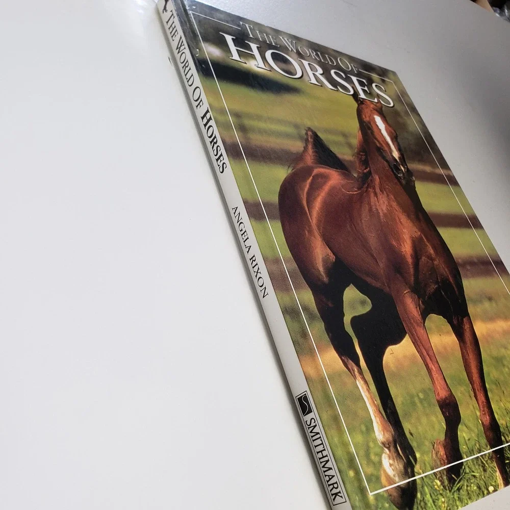 The World of Horses Angela Rixon Hardcover Book 1994 Smithmark Photography